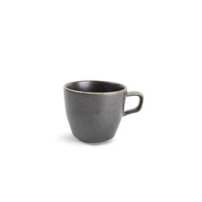 Tasse Ceres aus Porzellan, 19 cl, schwarz