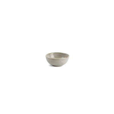 Schüssel / Ceres aus Porzellan, 3,5 cm, grau