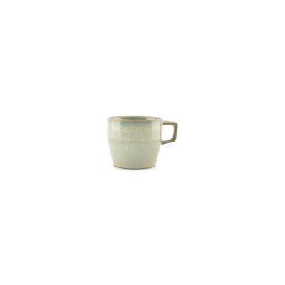 Tasse Structo aus Porzellan, 20 cl, türkis