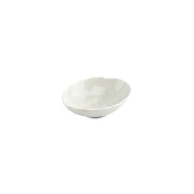 Servierschale Filo aus Porzellan, 21 × 16 × 6 cm, weiß