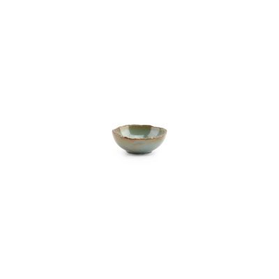Schale Filo aus Porzellan, ø 8 cm, H 3,5 cm, opal
