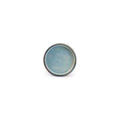 Teller Nova aus Porzellan, Ø 13,5 cm, H 3 cm, blau