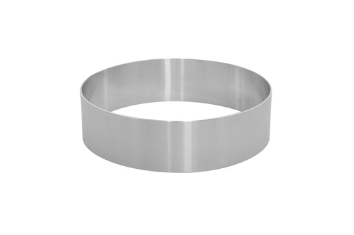 Dessert- und Tortenring aus Aluminium, Ø 220 mm, 60 mm