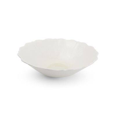 Schüssel Floret, Ø 20,5 cm, H 6,5 cm, weiß