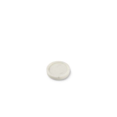 Servierplatte Marmor Pura, Ø 6 cm, H 1 cm, weiß