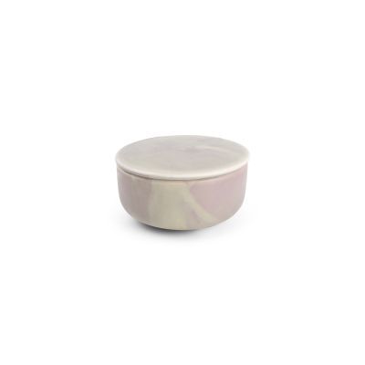 Zuckerdose Lavendel Volta aus Porzellan, 14 cl