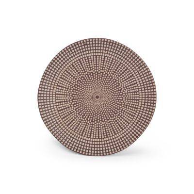 Teller aubergine Mosaik, Ø 21 cm, H 1,5 cm