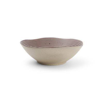 Schüssel aubergine Mosaik, Ø 19,5 cm, H 6,5 cm