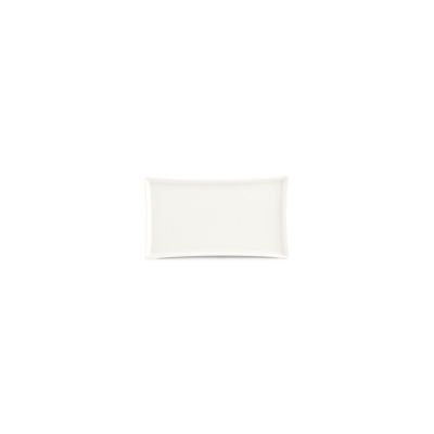 Teller Line, 22 x 12 cm, weiß