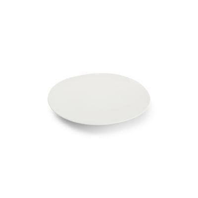Teller Cirro aus Porzellan, 24 x 17 cm, weiß