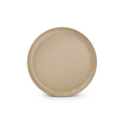 Teller Pila aus Porzellan, 17 cm, beige