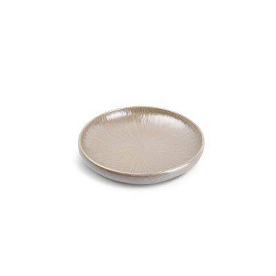 Tiefer Teller Concha, ø 25 cm, H 5 cm, perle