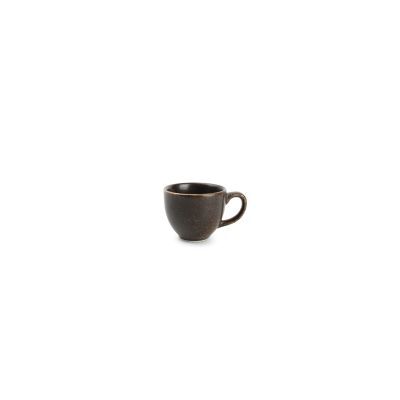 Mokkatasse Ash aus Porzellan, 8 cl, braun