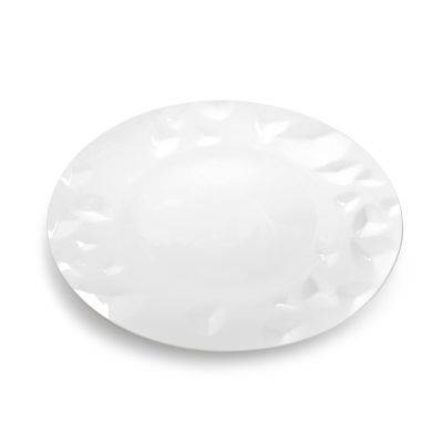 Teller Facet, 28 cm, weiß