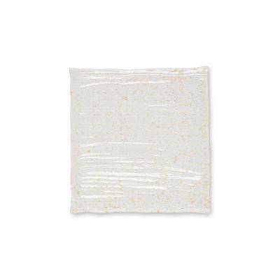 Teller Sand Umi, 25 x 24 cm, bernstein