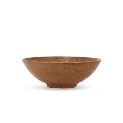 Schale Ovio, ø 21 cm, H 5 cm, dunkelbraun
