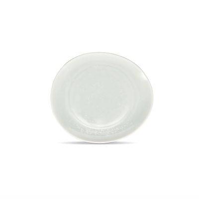 Teller Frost Ceres aus Porzellan, 26 x 23 cm, weiß