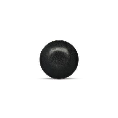 Teller Ovio, 16 cm, schwarz