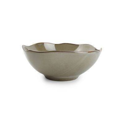 Schale Wander aus Porzellan, 22 cm, grün