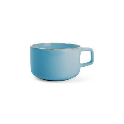 Tasse Collect aus Porzellan, 33 cl, blau