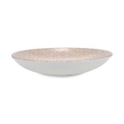 Schale Telha, ø 22 cm, H 4,5 cm, beige