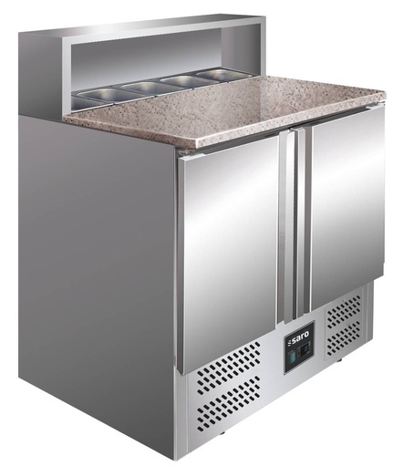 SARO Pizzatisch, 2 Türen, Modell GIANNI PS 900