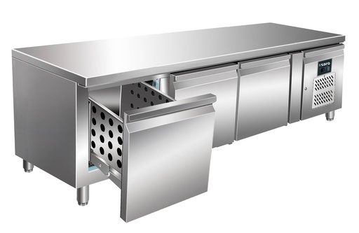 SARO Unterbaukühltisch, 3 Schubladen, UGN 3100 TN-3S