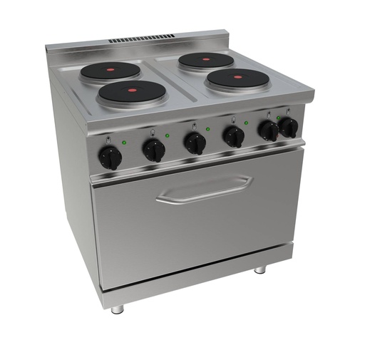SARO Elektroherd mit Elektrobackofen Modell E7/CUET4LE