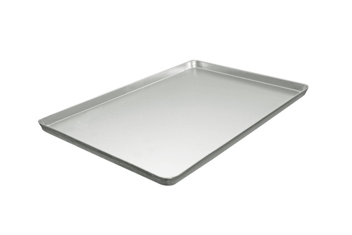 Ausstell-/Thekenblech aus Aluminium, 480 x 320 x 20 mm, silber