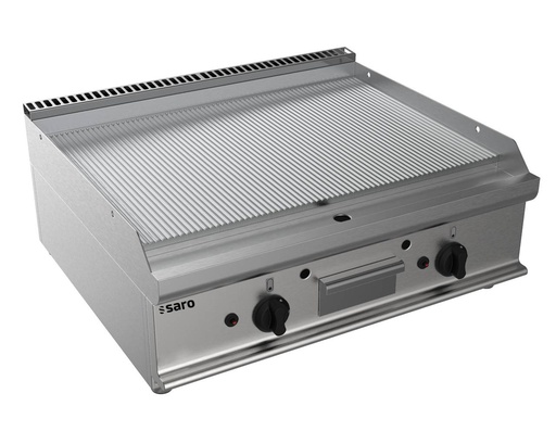 SARO Gas-Griddleplatte Tischmodell E7/KTG2BBR