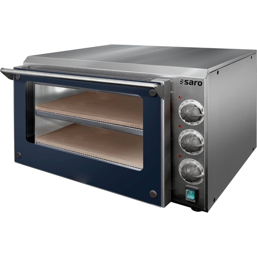 SARO Mini-Pizzaofen für 2 Pizzen, Modell ETNA 2