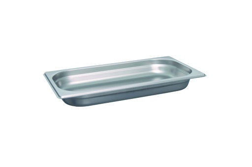 GN 1/3 Behälter aus Edelstahl, 325 x 176 x 40 mm
