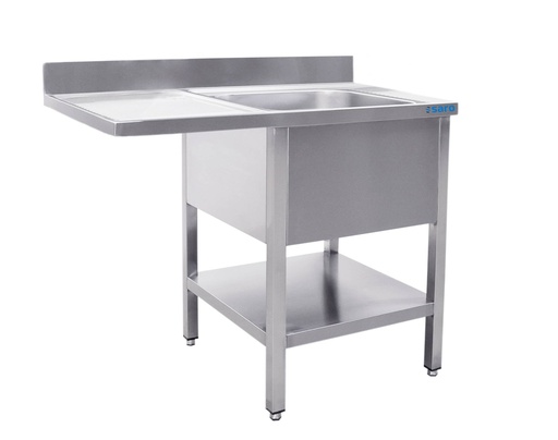 SARO Spülcenter 1 Becken, rechts - B 1200 x T 700 mm