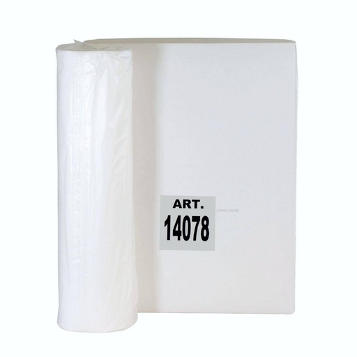Ärzterollen 2-lagig, 50 cm x 50 m, 100% Zellstoff weiß, 132 Blatt/Rolle | 9 Rollen