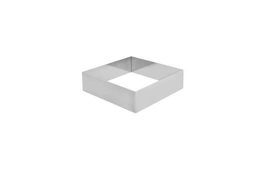 Tortenring aus Edelstahl, 160 x 160 x 50 mm
