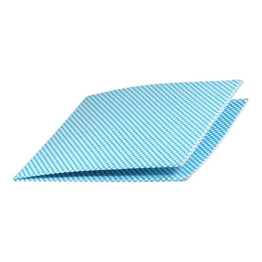 Bodentuch/Scheuertuch "Supra", 50 x 70 cm | Farbe blau/weiß