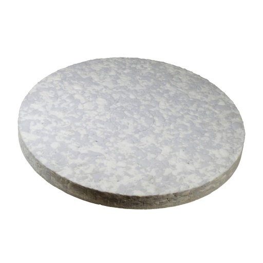 Maschinenpad "Super Padscheide Kompakt Verbundschaum" 432 mm - 17" Melamine | beige-grau meliert