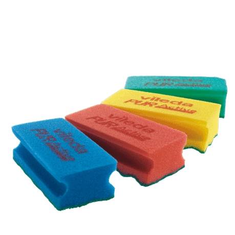 Padschwamm "PURE Active SchwammProfi" 14 x 6,3 cm, 10 Stück/Pack | gelb