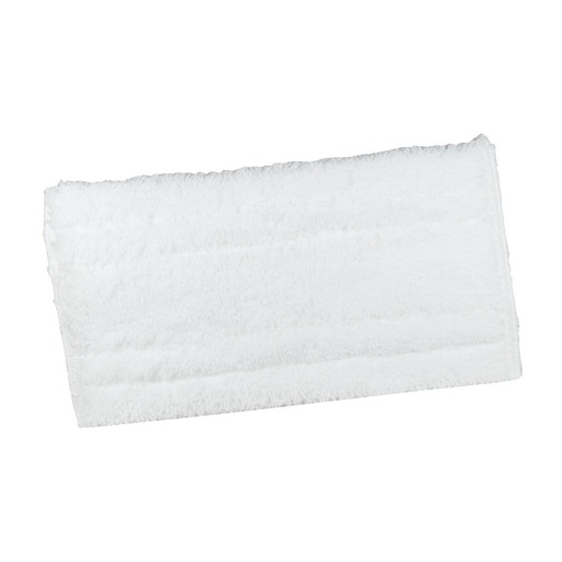 Handpad/Mikrofaserpad 13 x 27 cm | weiß