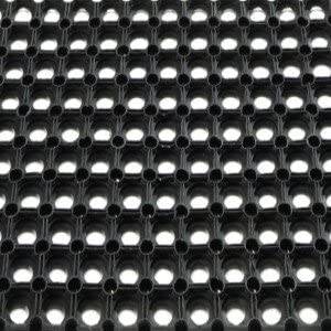 Ringmatte 80 x 120 cm, schwarz offen | Höhe 16 mm