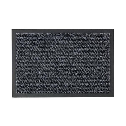 Schmutzfangmatte "ACHAT", Rollenware, 90 cm breit | grau meliert