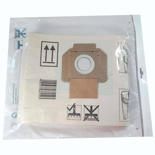 Staubsaugerbeutel Papier Original Wap Filtersack 302000449 | 5 Stück/Pack