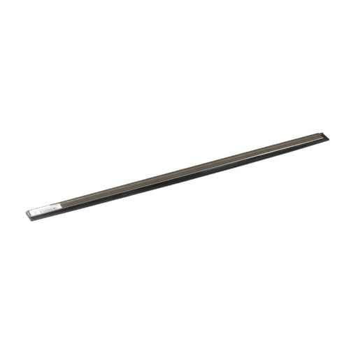 S-Schiene 45 cm komplett mit hartem Gummi, Schiene Edelstahl | NE45H