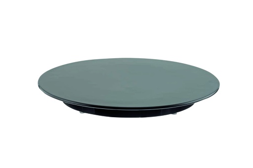 Tortenplatte aus Melamin, Ø 320 mm, schwarz