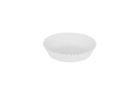 Gebäckkapseln aus Pergamentersatz, Ø 80 mm, weiß