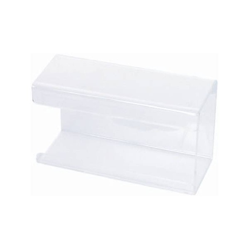 Handschuhboxen-Spender mit Feder Kunststoff 1-fach | transparent Acryl