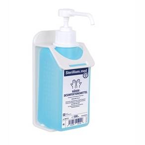 Wandhalterung "Wandhalter Plus" für 350 ml und 500 ml BODE-Flaschen | Kunststoff weiß
