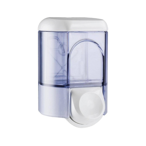 Seifencreme-Spender "Clivia retro 35", 350 ml | weiß/transparent