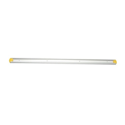 Gerätehalterschiene, 90 cm inklusive 2 farbige Endkappen | gelb