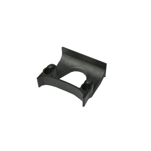 Geräte-Halter farbig, groß Ø 28 - 38 mm | schwarz
